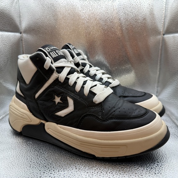 Size M8/W9.5 Converse Weapon CX Mid Black White Unisex Athletic Shoes 171556C main image 8